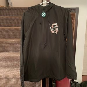 Anti Social Social Club Kkoch Anorak Black